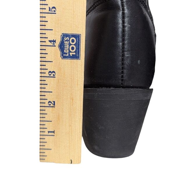 Harley Davidson Black Boots Size 8 Women's Lace Up Moto Biker Combat Heeled - Picture 5 of 15